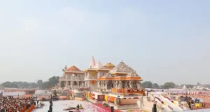Indian authorities arrest staff accused of theft from temple built on site of razed Babri mosque