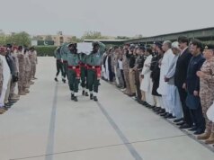 Karachi Offers Prayers for Fallen Rangers Soldiers