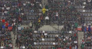 Mexico v Ecuador World Cup game delayed by rain