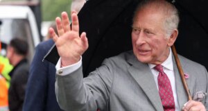 King Charles gets emotional surprise in Jedburgh