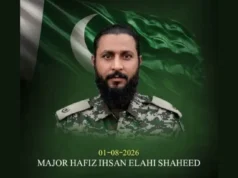 Army major martyred in North Waziristan IBO: ISPR