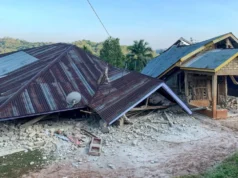 Indonesian rescuers search for survivors as 7.7 quake death toll rises to 38