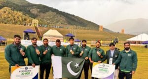 Pakistan defeat Iran to claim bronze in 8×8 tug-of-war